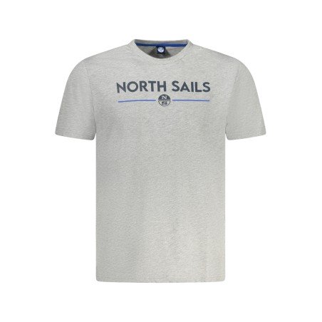 NORTH SAILS T-SHIRT MANICHE CORTE UOMO GRIGIO