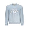 GUESS JEANS FELPA SENZA ZIP UOMO AZZURRO