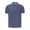 GUESS JEANS POLO MANICHE CORTE UOMO BLU
