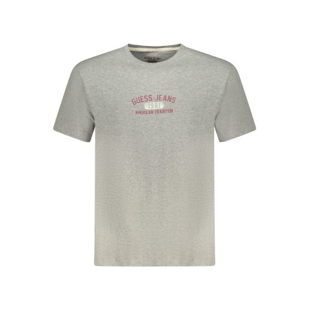 GUESS JEANS T-SHIRT MANICHE CORTE UOMO GRIGIO