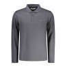 GUESS JEANS POLO MANICHE LUNGHE UOMO NERO
