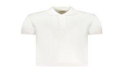 GUESS JEANS POLO MANICHE CORTE UOMO BIANCO