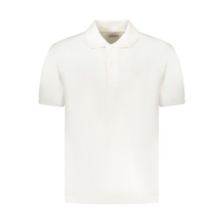 GUESS JEANS POLO MANICHE CORTE UOMO BIANCO