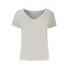 GUESS JEANS T-SHIRT MANICHE CORTE DONNA BIANCO