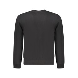 GUESS JEANS FELPA SENZA ZIP UOMO NERO