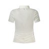 GUESS JEANS T-SHIRT MANICHE CORTE DONNA BIANCO