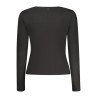 GUESS JEANS T-SHIRT MANICHE LUNGHE DONNA NERO