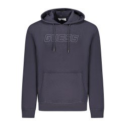 GUESS JEANS FELPA SENZA ZIP UOMO BLU