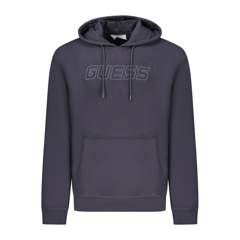 GUESS JEANS FELPA SENZA ZIP UOMO BLU