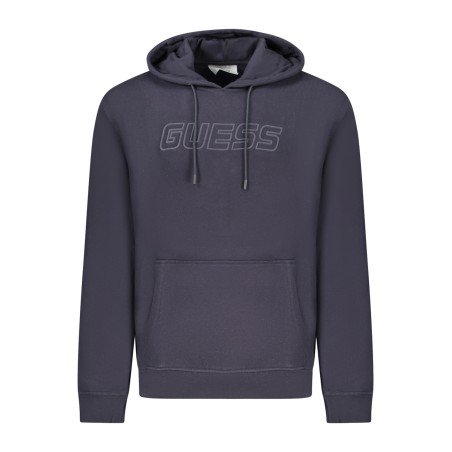 GUESS JEANS FELPA SENZA ZIP UOMO BLU