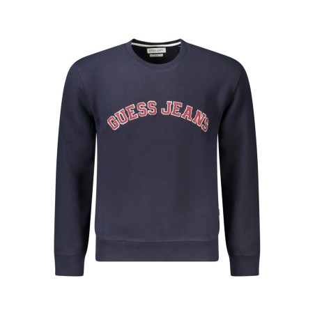GUESS JEANS FELPA SENZA ZIP UOMO BLU