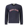 GUESS JEANS FELPA SENZA ZIP UOMO BLU