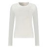 GUESS JEANS T-SHIRT MANICHE LUNGHE DONNA BIANCO