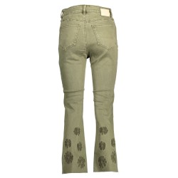 DESIGUAL JEANS DENIM DONNA VERDE