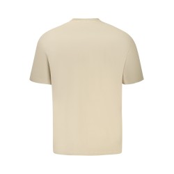GUESS JEANS T-SHIRT MANICHE CORTE UOMO BEIGE
