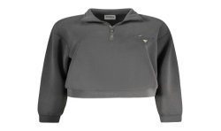 GUESS JEANS FELPA SENZA ZIP DONNA NERO