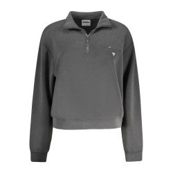 GUESS JEANS FELPA SENZA ZIP DONNA NERO