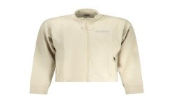 GUESS JEANS FELPA CON ZIP UOMO BEIGE