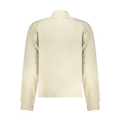 GUESS JEANS FELPA CON ZIP UOMO BEIGE