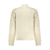 GUESS JEANS FELPA CON ZIP UOMO BEIGE