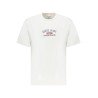 GUESS JEANS T-SHIRT MANICHE CORTE UOMO BIANCO