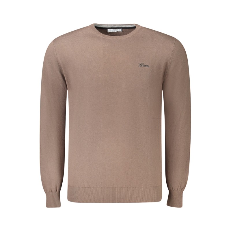 GUESS JEANS MAGLIA UOMO MARRONE GUESS JEANS MAGLIA UOMO MARRONE
