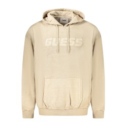 GUESS JEANS FELPA SENZA ZIP UOMO BEIGE