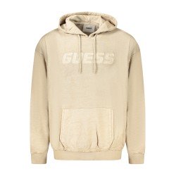 GUESS JEANS FELPA SENZA ZIP UOMO BEIGE