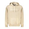 GUESS JEANS FELPA SENZA ZIP UOMO BEIGE