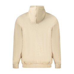 GUESS JEANS FELPA SENZA ZIP UOMO BEIGE