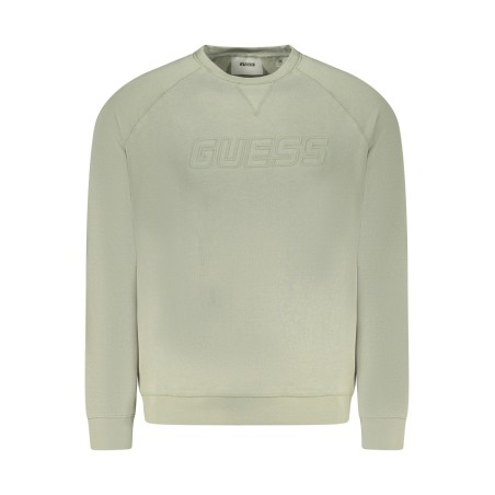 GUESS JEANS FELPA SENZA ZIP UOMO VERDE