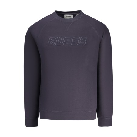 GUESS JEANS FELPA SENZA ZIP UOMO BLU