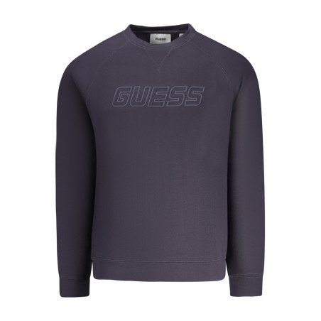 GUESS JEANS FELPA SENZA ZIP UOMO BLU