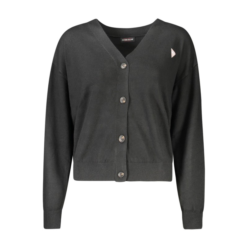 GUESS JEANS CARDIGAN DONNA NERO GUESS JEANS CARDIGAN DONNA NERO