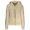 GUESS JEANS FELPA CON ZIP DONNA BEIGE