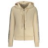 GUESS JEANS FELPA CON ZIP DONNA BEIGE