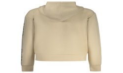 GUESS JEANS FELPA CON ZIP DONNA BEIGE