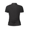 GUESS JEANS T-SHIRT MANICHE CORTE DONNA NERO