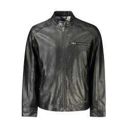 GUESS JEANS GIACCA SPORTIVA UOMO NERO
