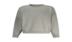 GUESS JEANS FELPA SENZA ZIP DONNA GRIGIO