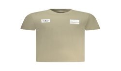 GUESS JEANS T-SHIRT MANICHE CORTE UOMO VERDE