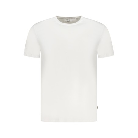 GUESS JEANS T-SHIRT MANICHE CORTE UOMO BIANCO