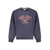 GUESS JEANS FELPA SENZA ZIP UOMO BLU