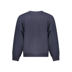 GUESS JEANS FELPA SENZA ZIP UOMO BLU