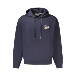 GUESS JEANS FELPA SENZA ZIP UOMO BLU