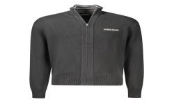 GUESS JEANS CARDIGAN UOMO NERO