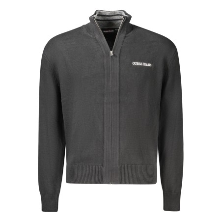 GUESS JEANS CARDIGAN UOMO NERO