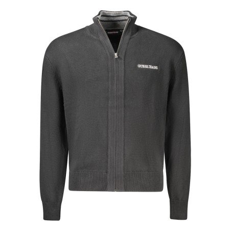 GUESS JEANS CARDIGAN UOMO NERO