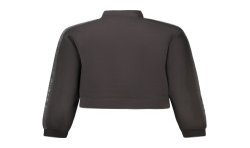 GUESS JEANS FELPA CON ZIP DONNA NERO