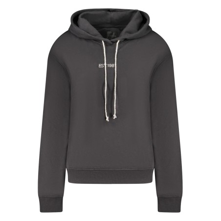 GUESS JEANS FELPA SENZA ZIP DONNA NERO
